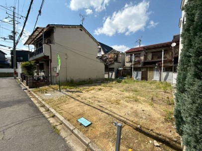 藤井寺市小山、土地の画像です
