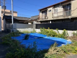 松原市南新町、土地の画像です