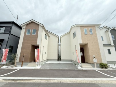 松原市天美我堂、新築一戸建ての画像です