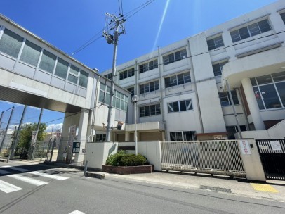 羽曳野市誉田、土地の小学校画像です