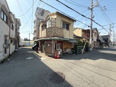松原市東新町、土地の画像です