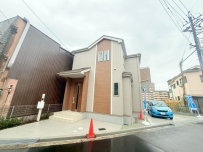 松原市松ケ丘、新築一戸建ての画像です