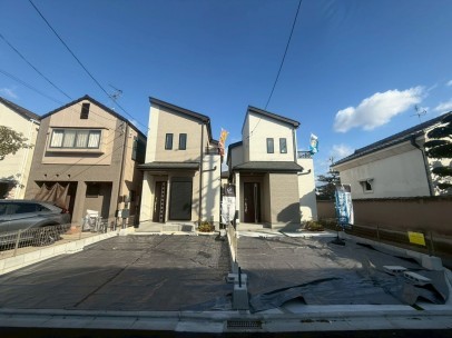 羽曳野市野々上、新築一戸建ての画像です