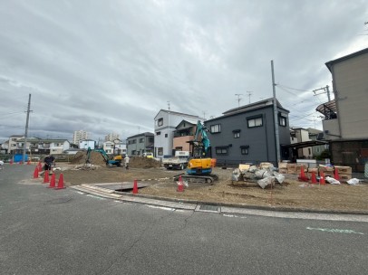 松原市立部、土地の画像です