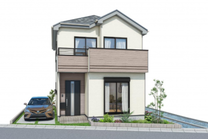 羽曳野市郡戸、新築一戸建ての画像です