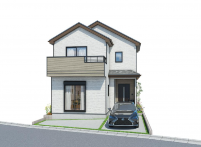 羽曳野市野々上、新築一戸建ての画像です