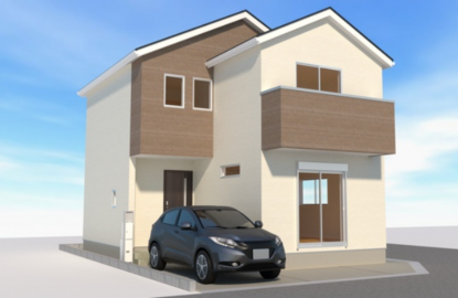 藤井寺市大井、新築一戸建ての画像です