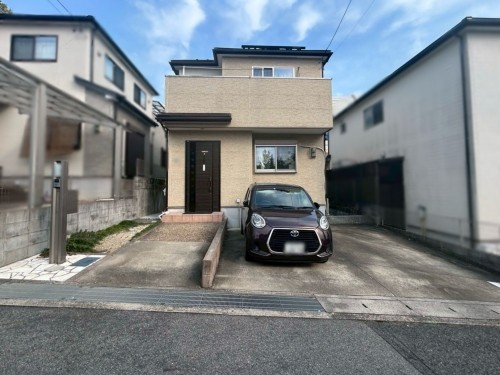草津市桜ケ丘2丁目、一戸建ての外観画像です