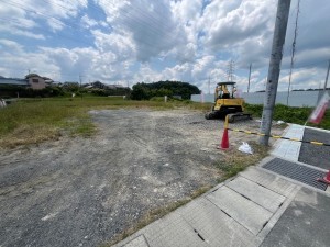 草津市岡本町の土地の画像です