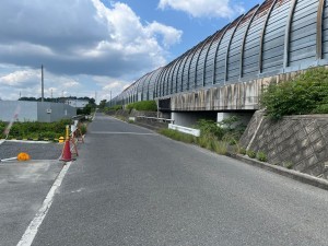 草津市岡本町の土地の画像です