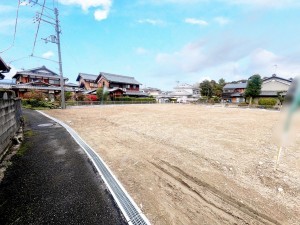 草津市南山田町の土地の画像です