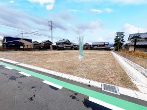 草津市南山田町の土地の画像です