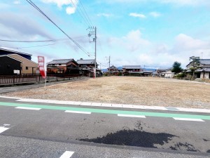 草津市南山田町の土地の画像です