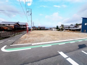 草津市南山田町の土地の画像です