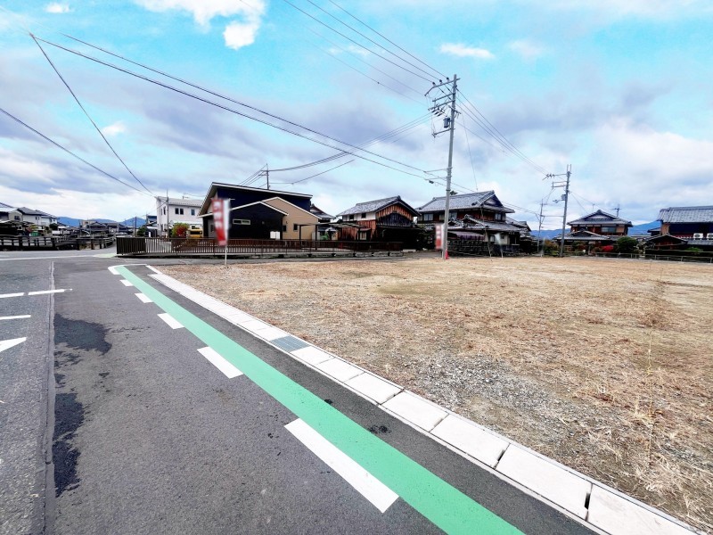 草津市南山田町の土地の画像です