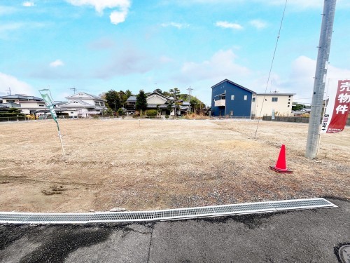 草津市南山田町、土地の外観画像です