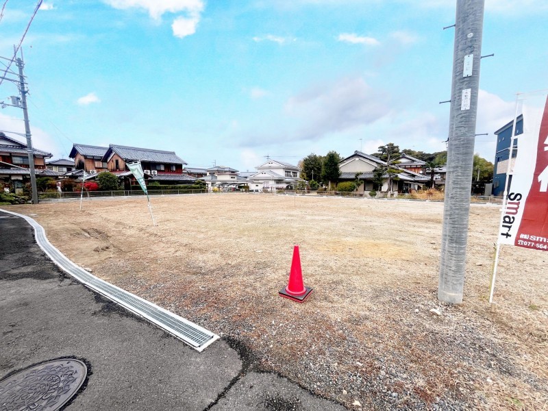 草津市南山田町の土地の画像です