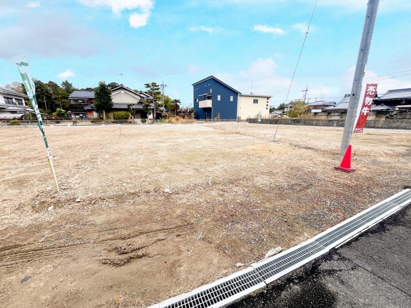 草津市南山田町の土地の画像です