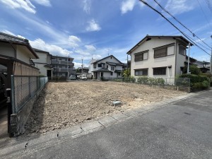 草津市野村５丁目の土地の画像です