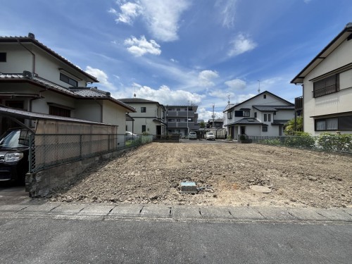 草津市野村５丁目、土地の外観画像です