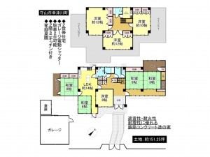 守山市幸津川町の一戸建ての画像です