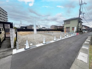 草津市橋岡町の土地の画像です