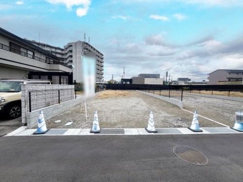 草津市橋岡町、土地の外観画像です