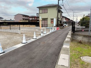 草津市橋岡町の土地の画像です