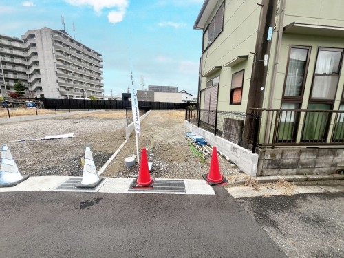 草津市橋岡町、土地の外観画像です