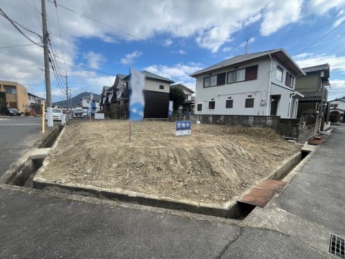 栗東市高野、土地の外観画像です