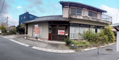 草津市橋岡町、土地の外観画像です