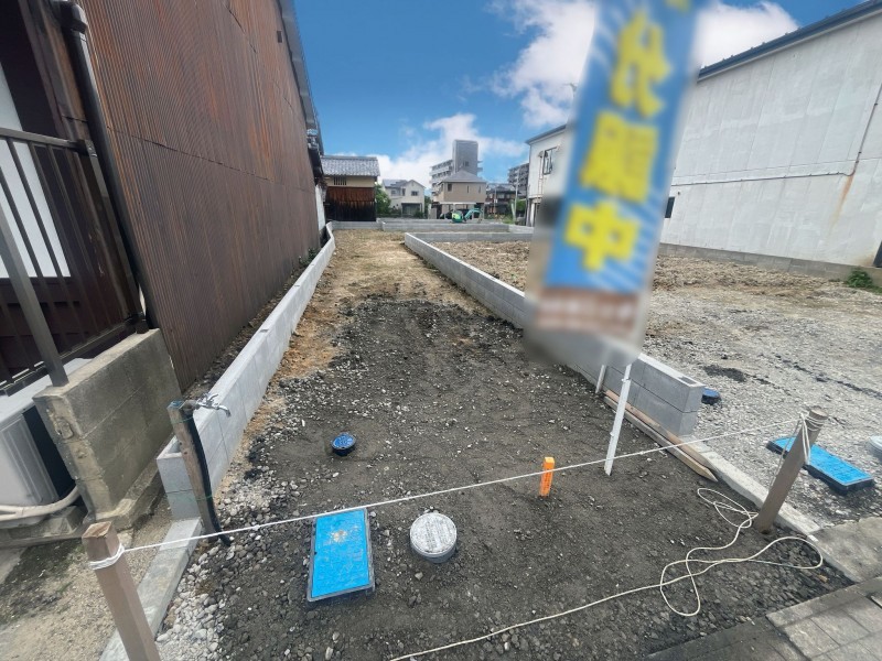 草津市矢倉１丁目の土地の画像です
