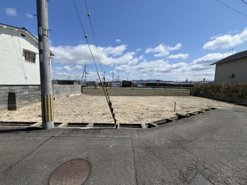 草津市矢橋町、土地の外観画像です