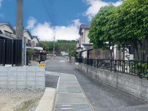 草津市野村３丁目の土地の画像です