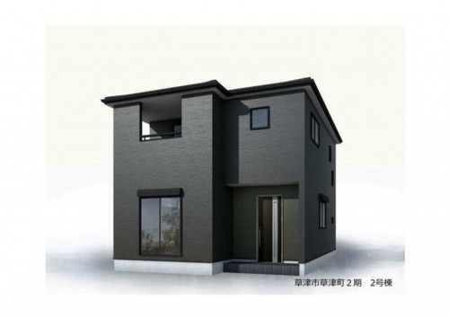 草津市草津町、一戸建ての外観画像です
