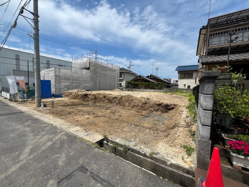 栗東市安養寺３丁目の土地の画像です