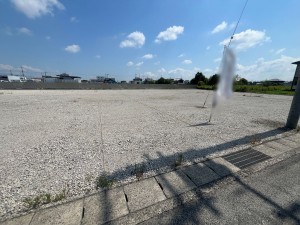 草津市新堂町の土地の画像です