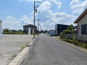草津市新堂町の土地の画像です