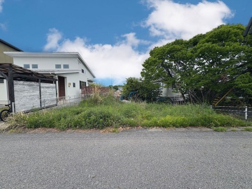 草津市岡本町、土地の外観画像です
