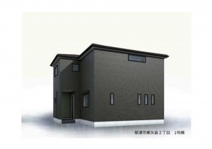 草津市東矢倉２丁目の一戸建ての画像です