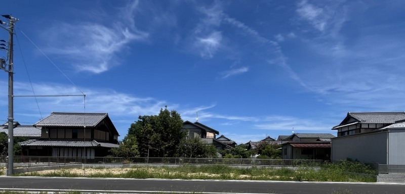 守山市服部町の土地の画像です
