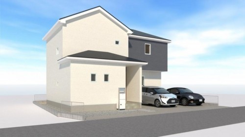 草津市下笠町、一戸建ての外観画像です