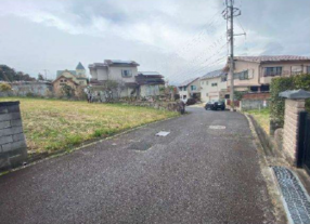 前面道路を含む現地写真