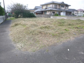 前面道路を含む現地写真