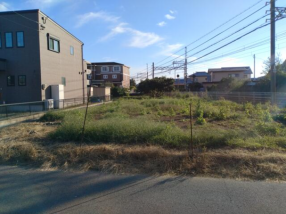 前面道路を含む現地写真