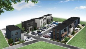 完成予想図（外観）