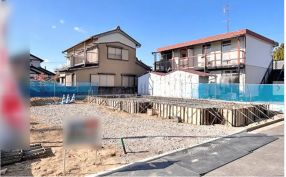 前面道路を含む現地写真