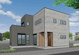 完成予想図（外観）