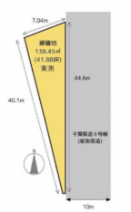 売地 鎌ケ谷市西佐津間１丁目 