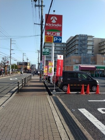 大阪市城東区関目、中古一戸建てのドラッグストア画像です